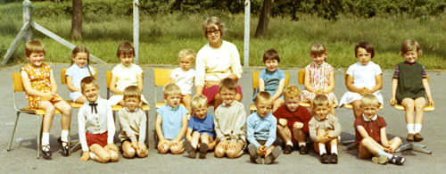 Ecole gardienne mai 1970