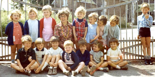 Ecole gardienne mai 1973